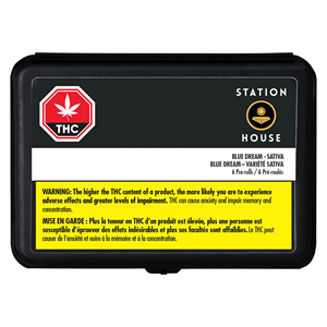 Station House - Blue Dream Pre-Roll - Sativa - 1x0.5g