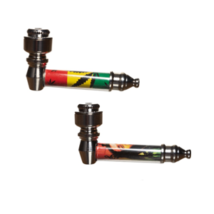 Rasta Metal Hand Pipe